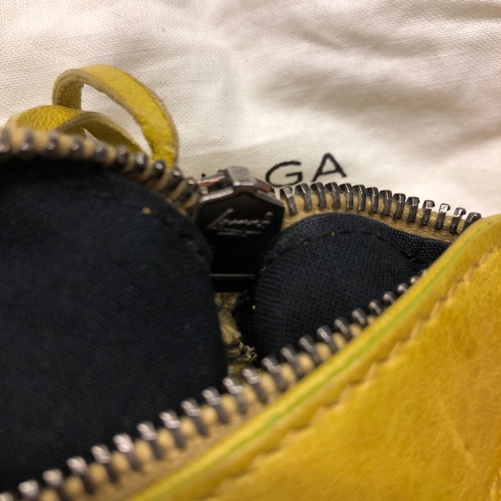 Vintage Balenciaga 2004 Chèvre Purse Bag w PH in Nicole Richie Yellow - Picture 7 of 9